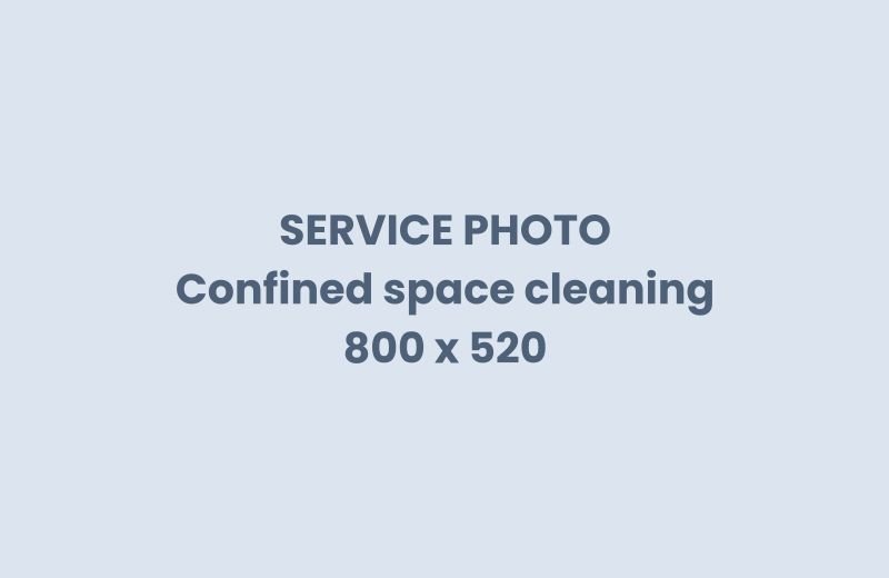 Confined space cleaning