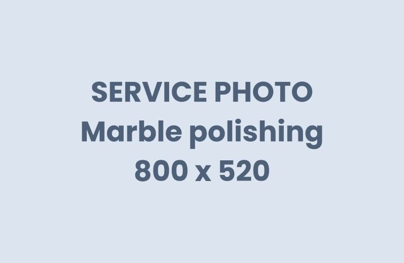 Marble floor polishing