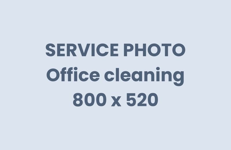 Office housekeeping