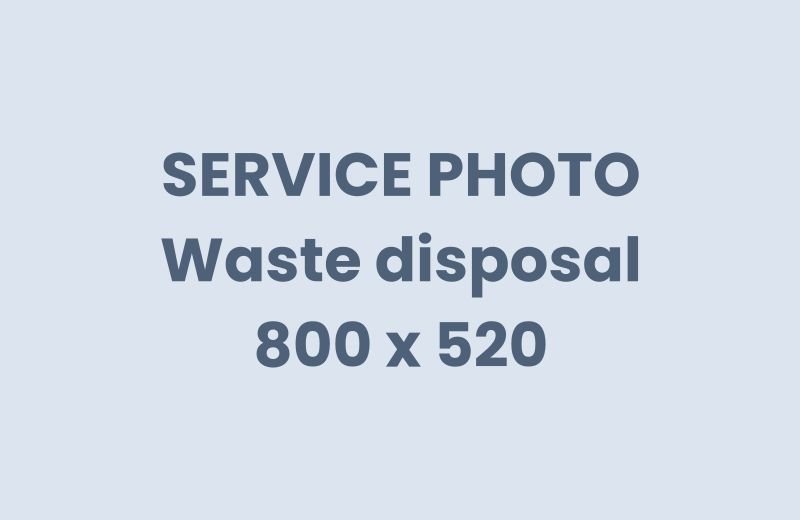 Commercial waste disposal