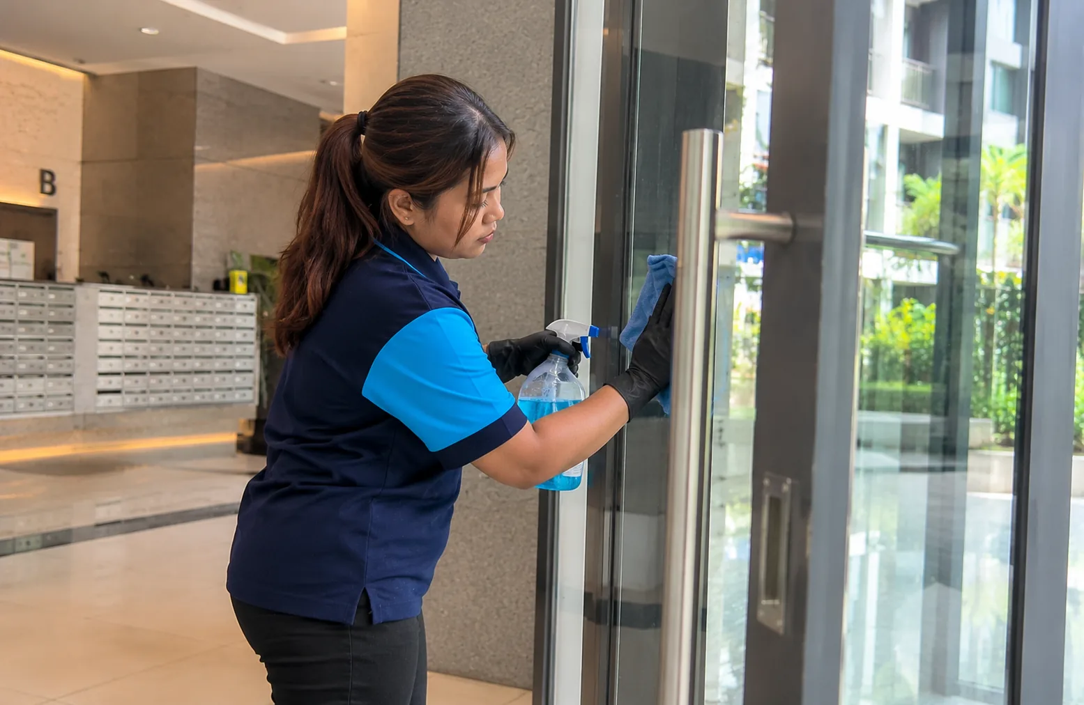 Condominium common area housekeeping